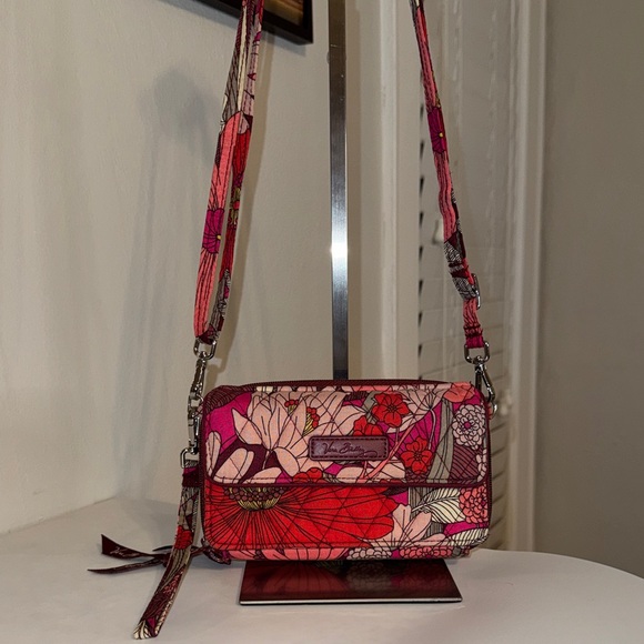 Vera Bradley Bohemian Blooms All in One Crossbody Wristlet - Picture 2 of 9